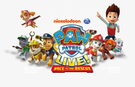 Paw Patrol Group Clipart, HD Png Download, Transparent PNG
