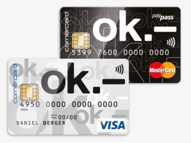 Prepaid Visa & Mastercard - Ok Kreditkarte, HD Png Download, Transparent PNG