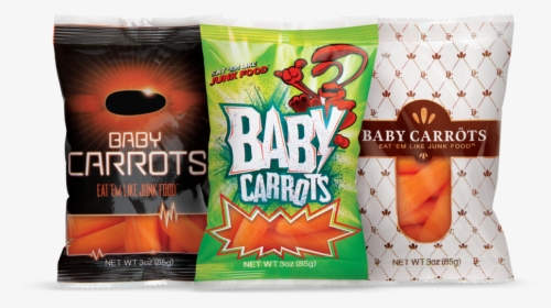 Carrot Chipbagpackage - Baby Carrots Junk Food, HD Png Download, Transparent PNG