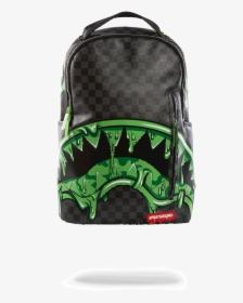 Sprayground Slime Shark Backpack, HD Png Download, Transparent PNG