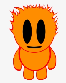 Cartoon Flame Png - Flame Boy, Transparent Png, Transparent PNG