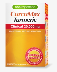 Curcumax Clinical 20,000mg - Naturopathica Curcumax Turmeric Clinical 20000mg 60, HD Png Download, Transparent PNG