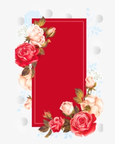 Box Illustrator Adobe Red Rose Free Frame Clipart - Loved You In Spite Of Deep Fears, HD Png Download, Transparent PNG