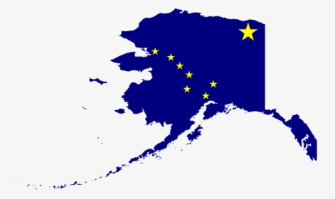 Transparent Alaska Flag Png - Alaska Capital On Map, Png Download, Transparent PNG