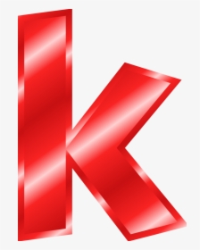Effect Letters Alphabet Red - Red Letter K Png, Transparent Png, Transparent PNG