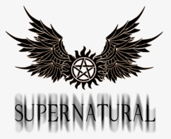 #supernatural #sobrenatural #terror #horror #logo #logotipo - Demon Tattoo Png, Transparent Png, Transparent PNG