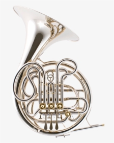 Silver French Horn Png, Transparent Png, Transparent PNG