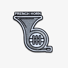 French Horn Instrument Patch - French Horn, HD Png Download, Transparent PNG