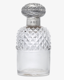 Victorian Cut Glass Perfume Bottle - Glass Bottle, HD Png Download, Transparent PNG