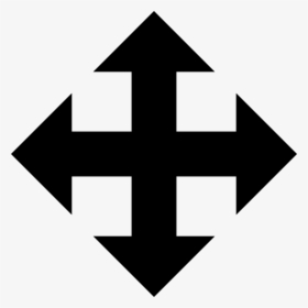 Arrows Group In Four Directions - Directions Png Icon, Transparent Png, Transparent PNG