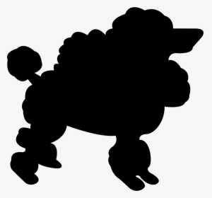 Shaggy Dog Silhouette - Silhouette, HD Png Download, Transparent PNG