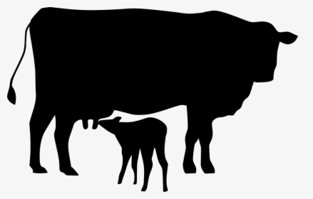 Cow And Calf Icon, HD Png Download, Transparent PNG