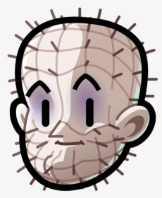 Pinhead Monster Logo Icon Pinhead Hellraser Halloween - Pin Head Logo, HD Png Download, Transparent PNG