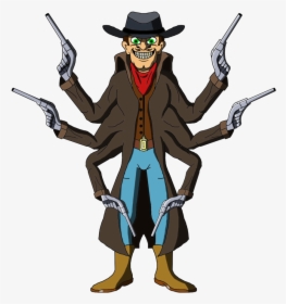 Pinhead Drawing Puppet Master - Jester Six Shooter Puppet Master, HD Png Download, Transparent PNG
