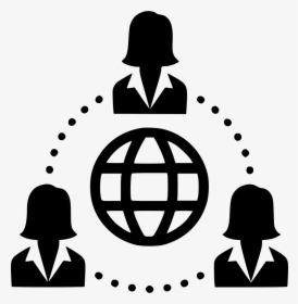 Team Web Women Group People Internet - Web Browser Icon Png, Transparent Png, Transparent PNG
