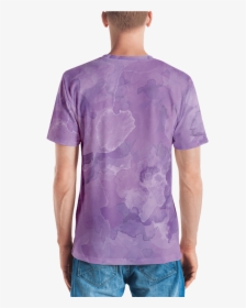 Wisteria Watercolor T Shirt T Shirt Zazuze - Lime Green Shirt With Royal Blue, HD Png Download, Transparent PNG