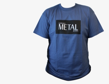 Metal Jeans By Versace For Men T-shirt Size , Png Download - Active Shirt, Transparent Png, Transparent PNG