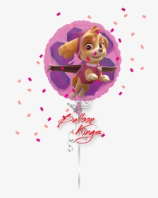 Skye And Everest Round - Birthday Barbie Balloons Png, Transparent Png, Transparent PNG