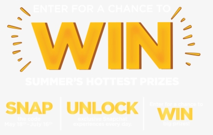Enter For A Chance To Win Summer S Hottest Prizes - Poster, HD Png Download, Transparent PNG