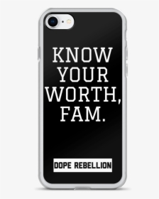 Know Your Worth Phone Case - American Football Conference, HD Png Download, Transparent PNG