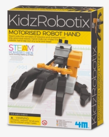 Motorised Robot Hand Kit - Motorized Robotic Hand Kidzrobotix, HD Png Download, Transparent PNG