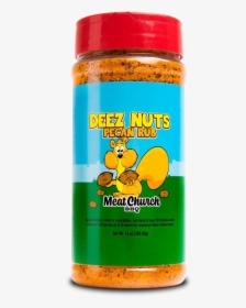 Meat Church Deez Nuts Honey Pecan Bbq Rub - Meat Church Deez Nuts, HD Png Download, Transparent PNG