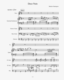 Stupid With Love Sheet Music, HD Png Download, Transparent PNG