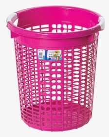 Laundry Basket Plastic Basket With Clips Png, Transparent Png, Transparent PNG