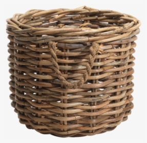 Rattan Chunky Basket - Wicker, HD Png Download, Transparent PNG