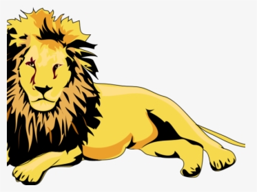 Big Cat Clipart Jumping - Transparent Lion Clipart, HD Png Download, Transparent PNG