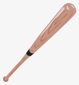 Base, Ball, Bat, Stick, Wooden, Baseball, Wood - Baseball Bat Clip Art, HD Png Download, Transparent PNG