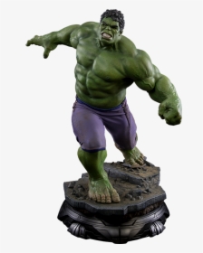 Hulk Avengers Png - Hulk Sideshow Maquette Avengers Age Of Ultron, Transparent Png, Transparent PNG
