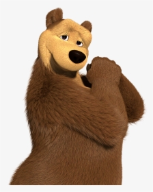Go To Image - Black Bear Masha And The Bear, HD Png Download, Transparent PNG