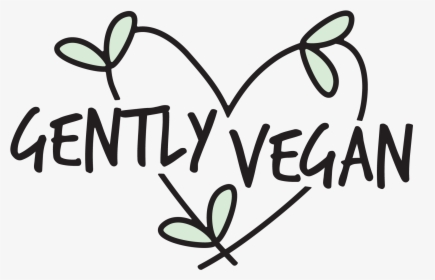 Vegan Logo Png - Gently Vegan, Transparent Png, Transparent PNG