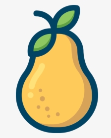 Food,yellow,artwork - Animated Papaya, HD Png Download, Transparent PNG