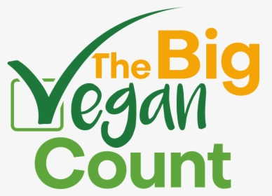 The Big Vegan Count Logo - Graphic Design, HD Png Download, Transparent PNG