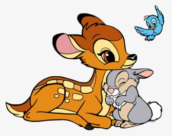 Bambi And Thumper Coloring Pages, HD Png Download, Transparent PNG