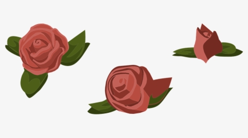 Cartoon Rose 16, Buy Clip Art - Garden Roses, HD Png Download, Transparent PNG