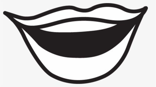 Mouth Quiet Clip Art Free Clipart Images Transparent - Mouth Black And White Clip Art, HD Png Download, Transparent PNG
