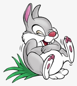 Bambi Clip Art Page - Laughing Bunny Clipart, HD Png Download , Transparent  Png Image - PNGitem
