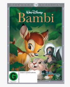 Bambi De Dvd 2d - Bambi Dvd French, HD Png Download, Transparent PNG