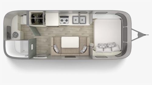 Bambi 22fb Floor Plan - 2020 Airstream Bambi 22fb, HD Png Download, Transparent PNG