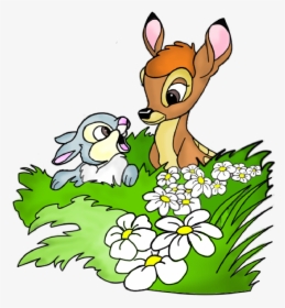 Transparent Pocahontas Clipart - Bambi And Thumper Coloring Pages, HD Png Download, Transparent PNG