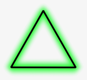 Green Triangle Bad Spiral Black Lighting - Lightning Triangle Png, Transparent Png, Transparent PNG