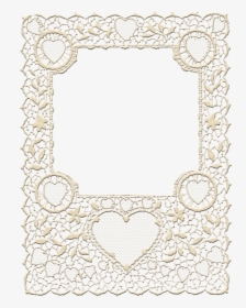 Crochet Necklace, Backgrounds, Presents, Frames, Background - Heart, HD Png Download, Transparent PNG