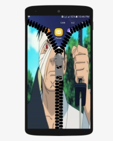Lockscreen Android Naruto Zipper, HD Png Download, Transparent PNG