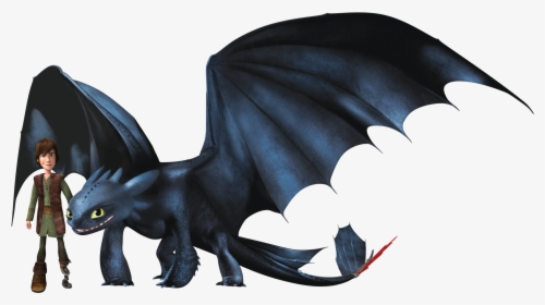 How To Train Your Dragon Toothless And Hiccup For Kids - Train Your Dragon Night Fury, HD Png Download, Transparent PNG