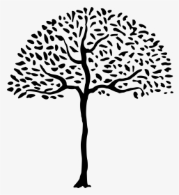 Simple Tree - Simple Elements Of Art Drawing, HD Png Download, Transparent PNG