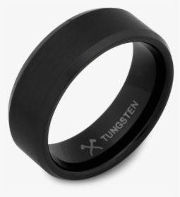 Sleek Black Male Ring, HD Png Download, Transparent PNG