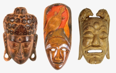 African Masks Png, Transparent Png, Transparent PNG